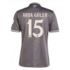 Camisola Real Madrid Arda Guler 15 Homen Equipamento 3ª 24/25